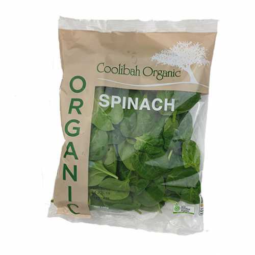 Organic Pillow Pack Spinach (each)