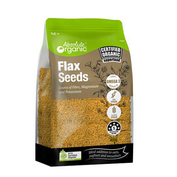 Absolute Organic Seeds Flax 400g