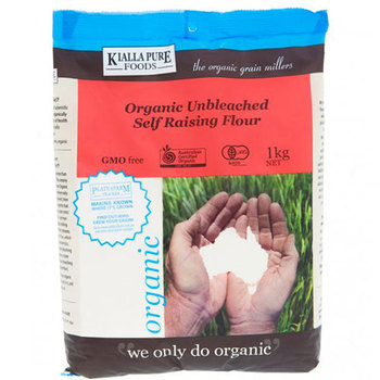 Kialla Pure Foods Flour Unbleached Self Raising 1kg
