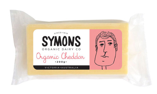 Symons Organic Cheese Cheddar 200g